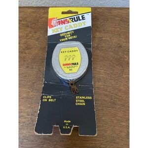 VTG Evans K1 Key Caddy W/ Belt Clip USA New Old Stock‎ /missing Ring/rust